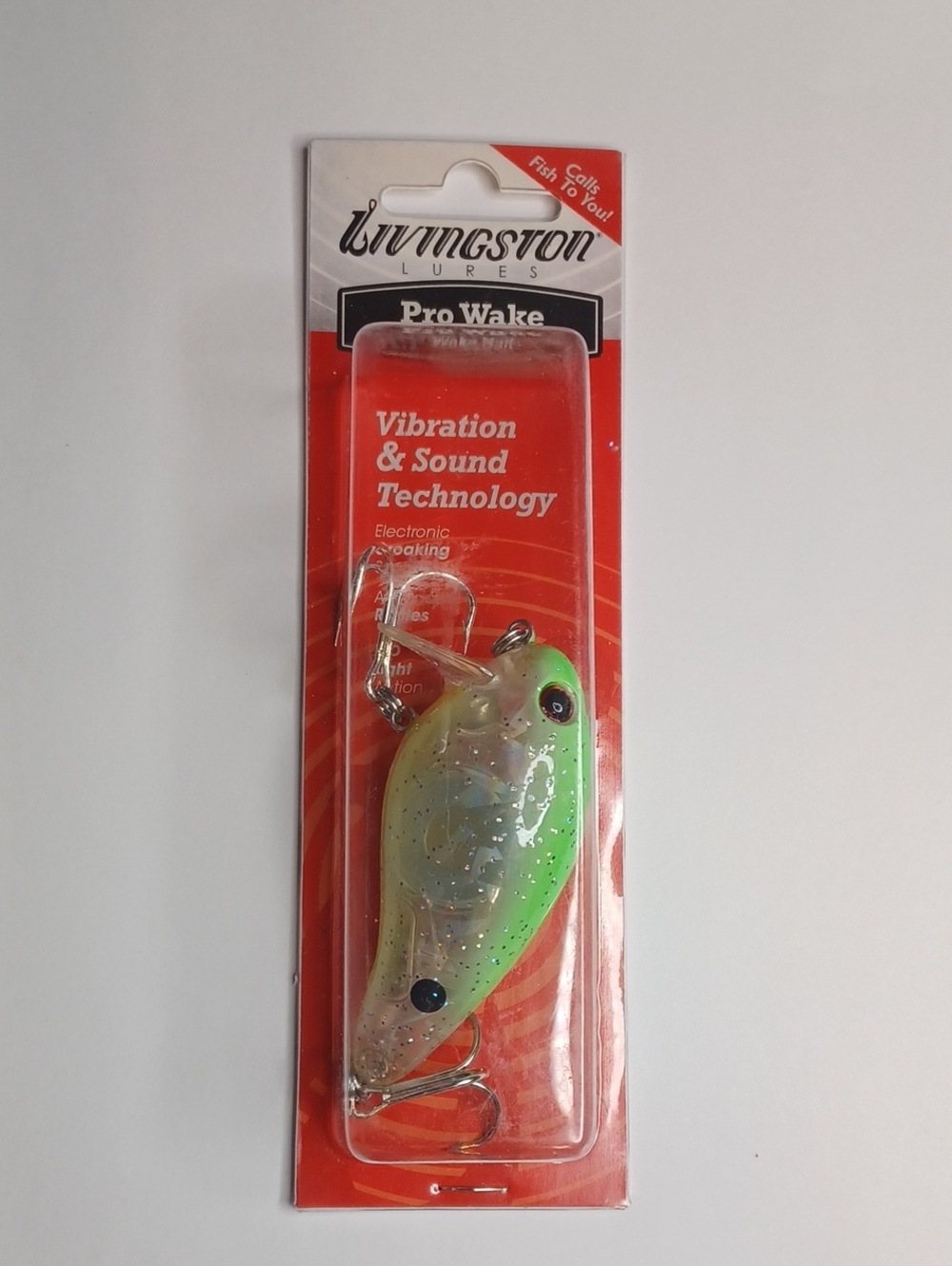 Pro Wake Electronic Vibration Fishing Lure - Green